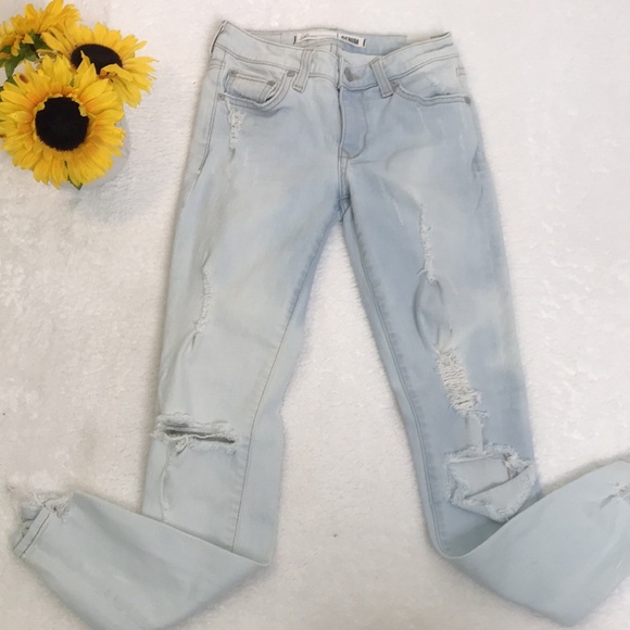 Lovers + Friends Destroyed Ricky Skinny Jeans - Picture 4 of 8